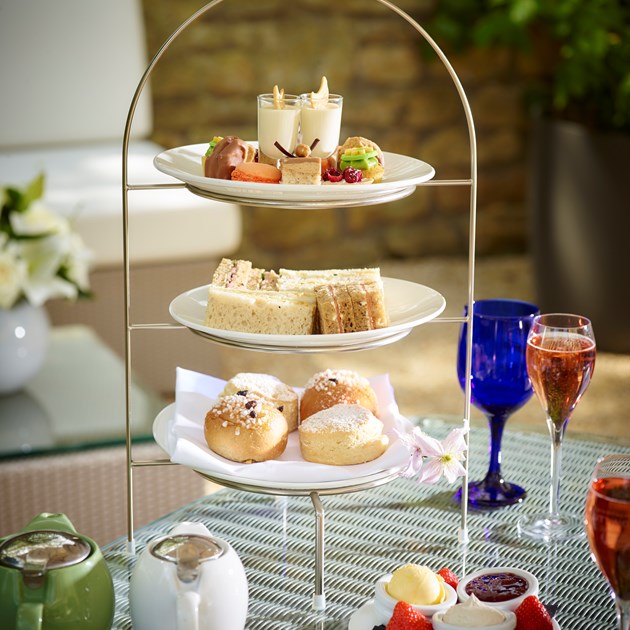 Enjoy a delicious Afternoon Tea in Bath at The Royal Crescent Hotel & Spa.